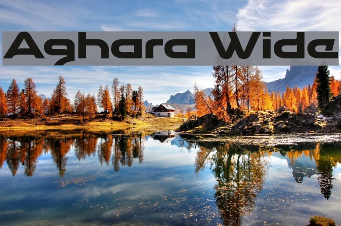 Aghara Wide Example 1