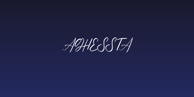 Aghessta Social Header