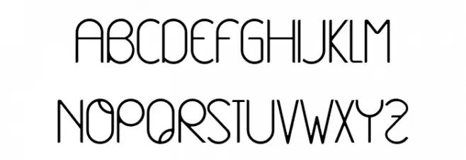 Aghila 字体 大写