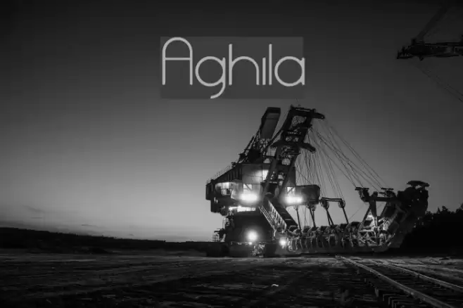 Aghila फ़ॉन्ट examples