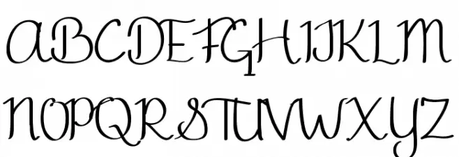Aghmeeta Demo 字体 大写