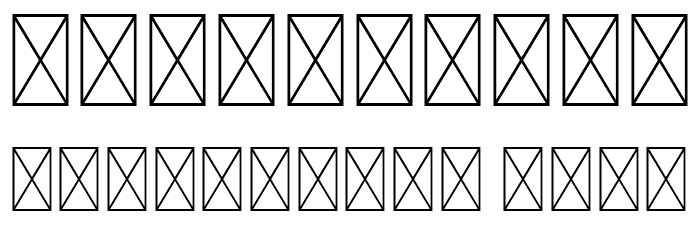 Aghnestademo Sans Font OTHER CHARS