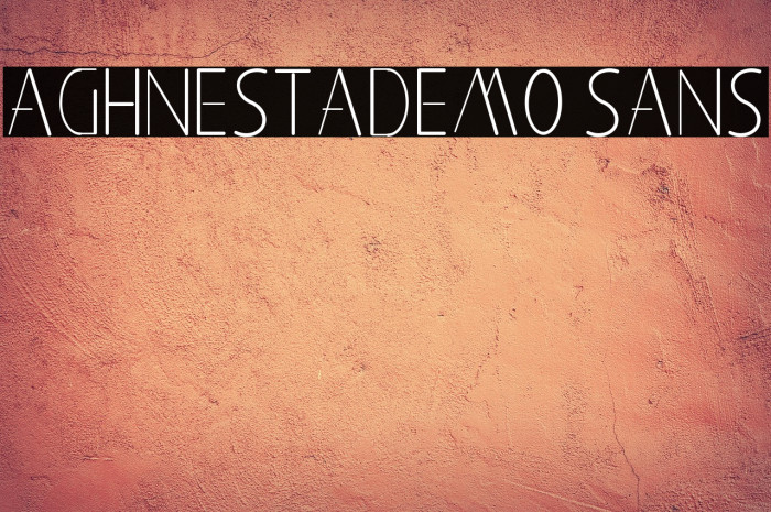 Aghnestademo Sans Example 3