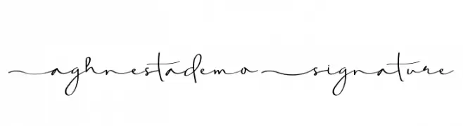 Aghnestademo Signature  नि: शुल्क फ़ॉन्ट्स डाउनलोड