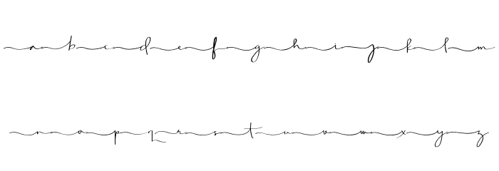 Aghnestademo Signature Font OTHER CHARS