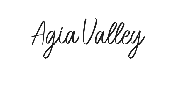 Agia Valley Logo