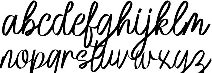 Agia Valley Font LOWERCASE
