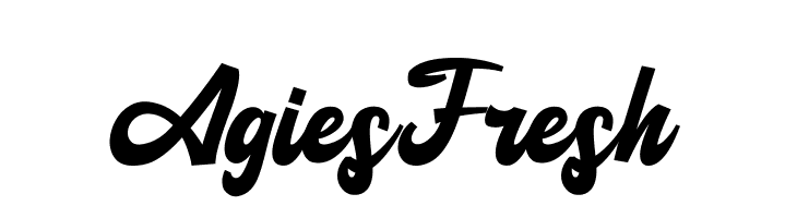 Agies Fresh  Frei Schriftart Herunterladen