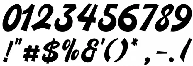 Agies Fresh Font OTHER CHARS