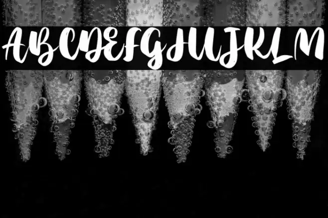 AgilScript Font examples