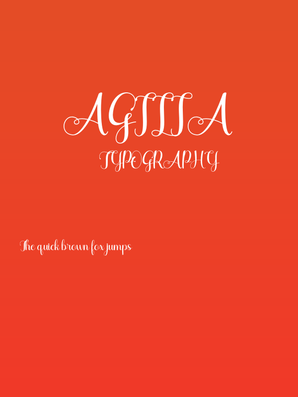 Agilia Poster