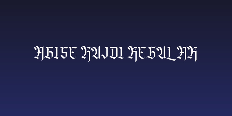 Agise rujdi Regular Social Header