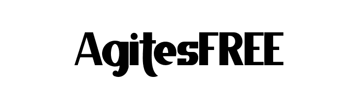 AgitesFREE  baixar fontes gratis
