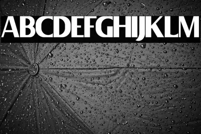 AgitesFREE Font examples