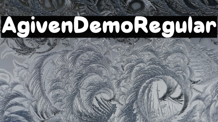 Agiven Demo Regular Example 1