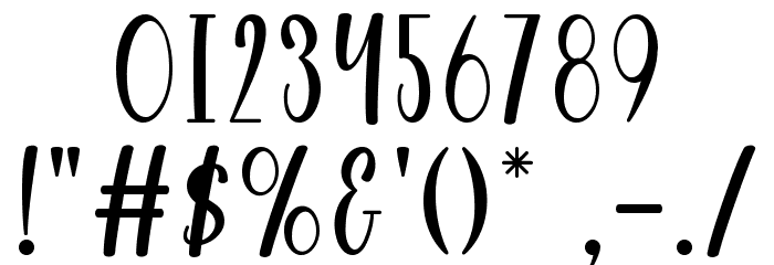 Agleisya Font OTHER CHARS