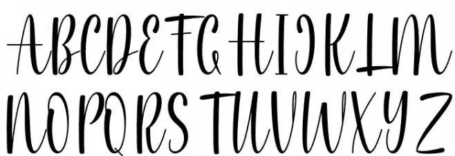 Agleisya Schriftart Groß