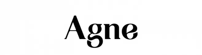Agne  フリーフォントのダウンロード