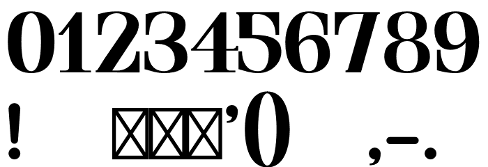 Agne フォント その他の文字