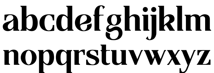 Agne フォント 小文字