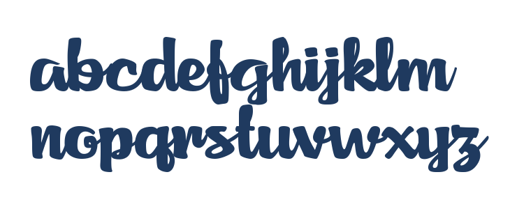 Agnes Script Lowercase