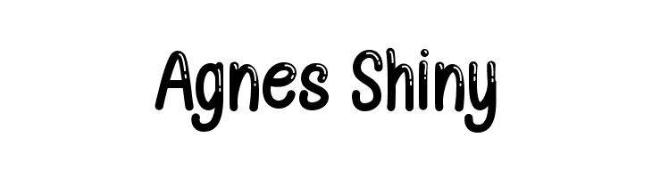 Agnes Shiny Font