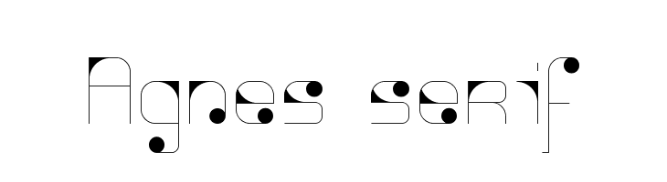 Agnes serif Font