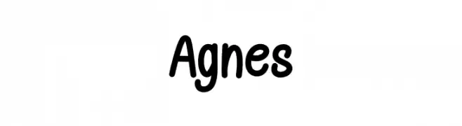 Agnes  Free Fonts Download