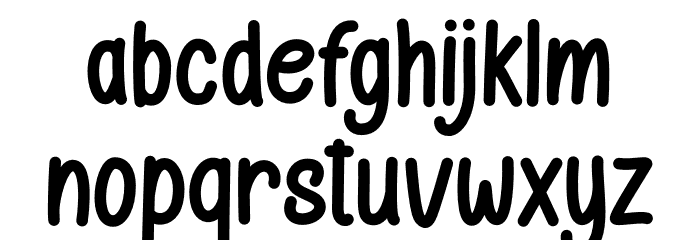 Agnes Schriftart Kleinbuchstaben