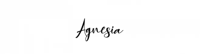 Agnesia  नि: शुल्क फ़ॉन्ट्स डाउनलोड