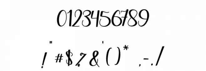 Agnesia Font OTHER CHARS