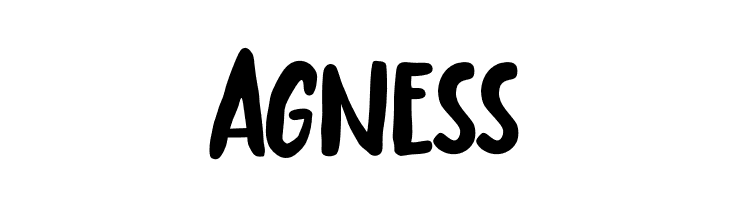 Agness  baixar fontes gratis