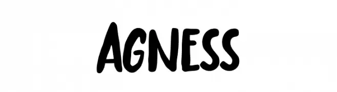 Agness  Free Fonts Download