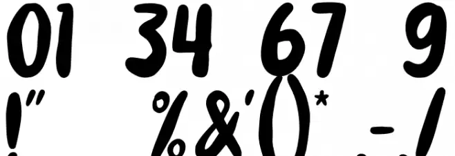 Agness Font OTHER CHARS