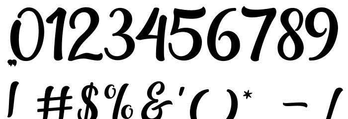 Agnetha Font OTHER CHARS