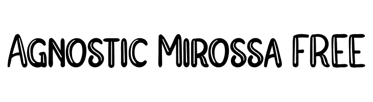 Agnostic Mirossa FREE  Fuentes Gratis Descargar