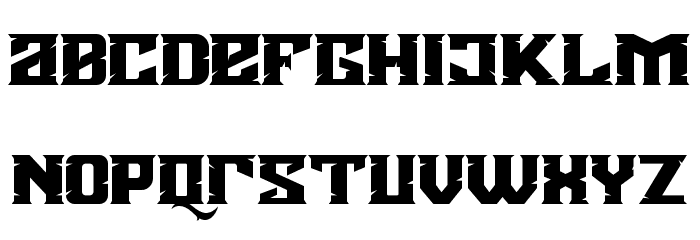 Agnostic Font LOWERCASE