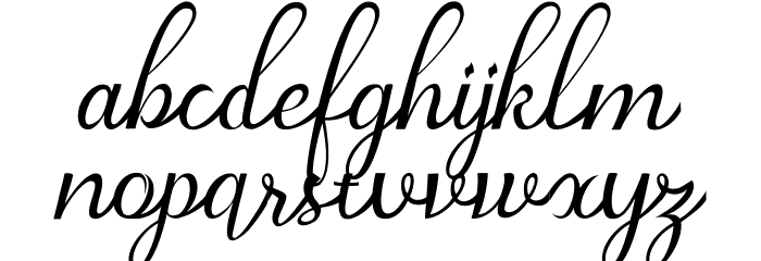 Agoda Font LOWERCASE