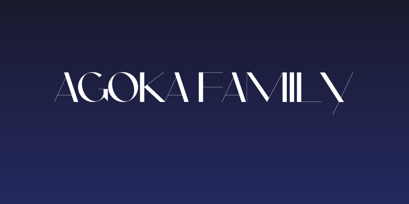 Agoka Family Social Header