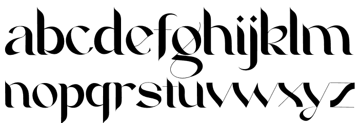 Agoka Family Font LOWERCASE