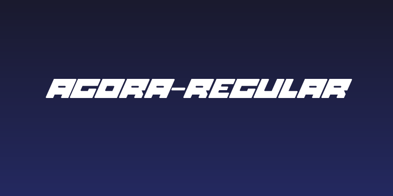 Agora-Regular Social Header