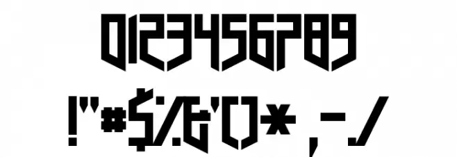 Agra Axera Regular Font OTHER CHARS