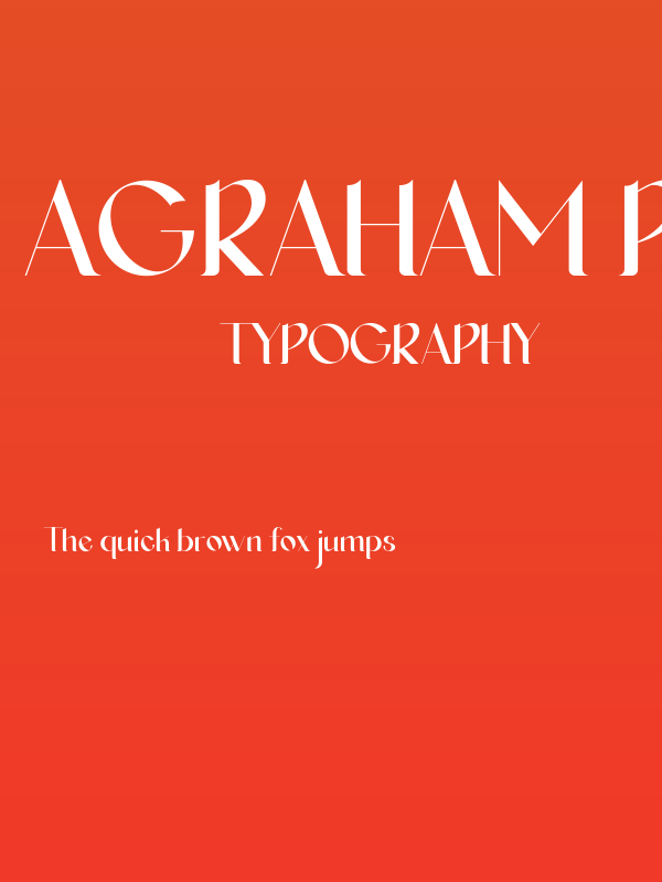 Agraham Personal Use Poster