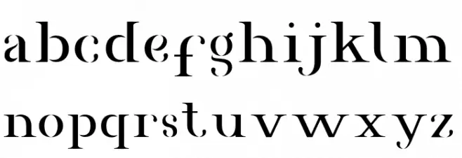 AgrasiaFree-Regular Font LOWERCASE