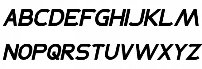 Agreement Bold Italic Schriftart Groß