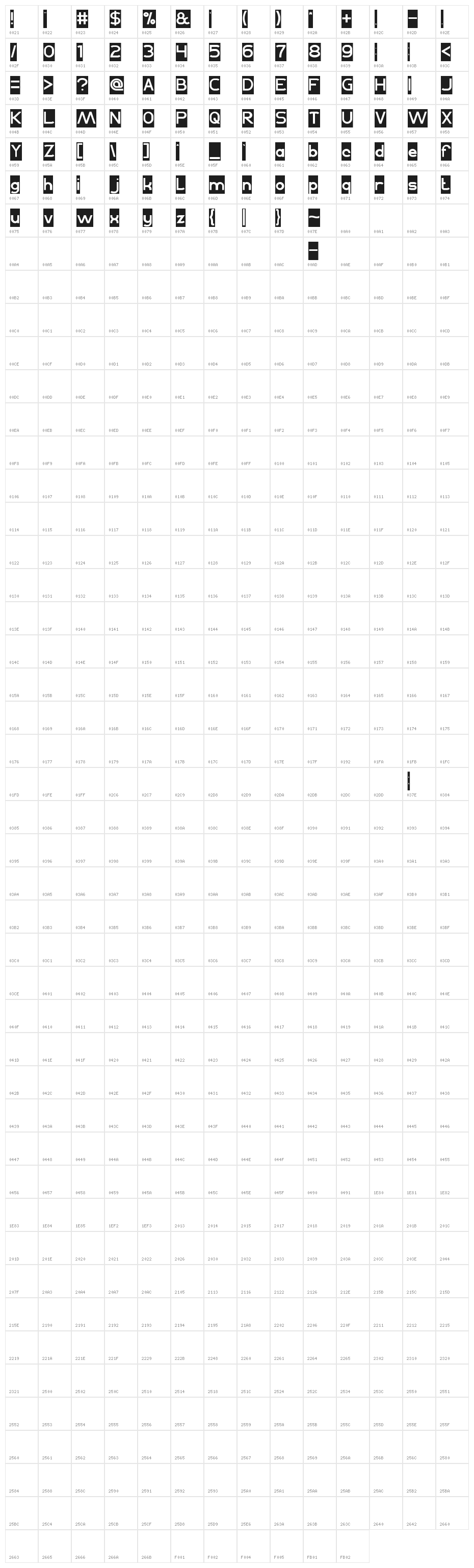 Agreement-Inverse Character Map