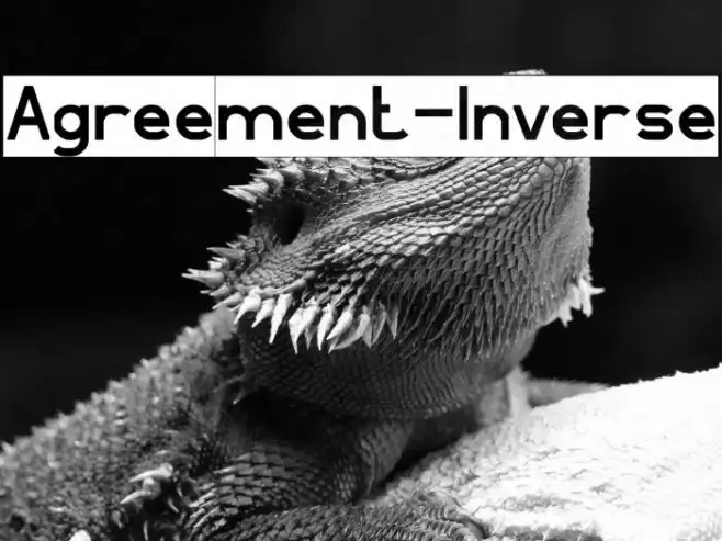 Agreement-Inverse Example 2