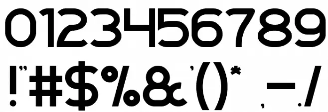 Agreement Font OTHER CHARS