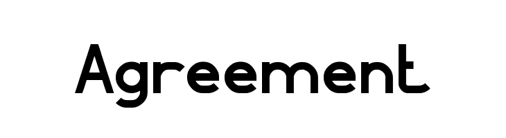 Agreement  Descarca Fonturi Gratis