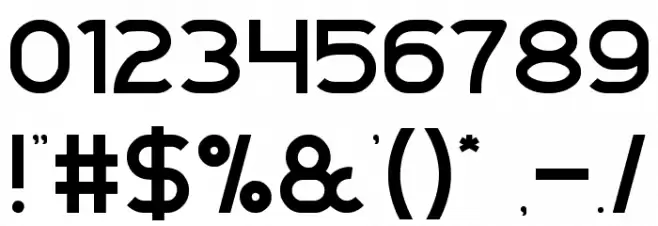 Agreement Font OTHER CHARS